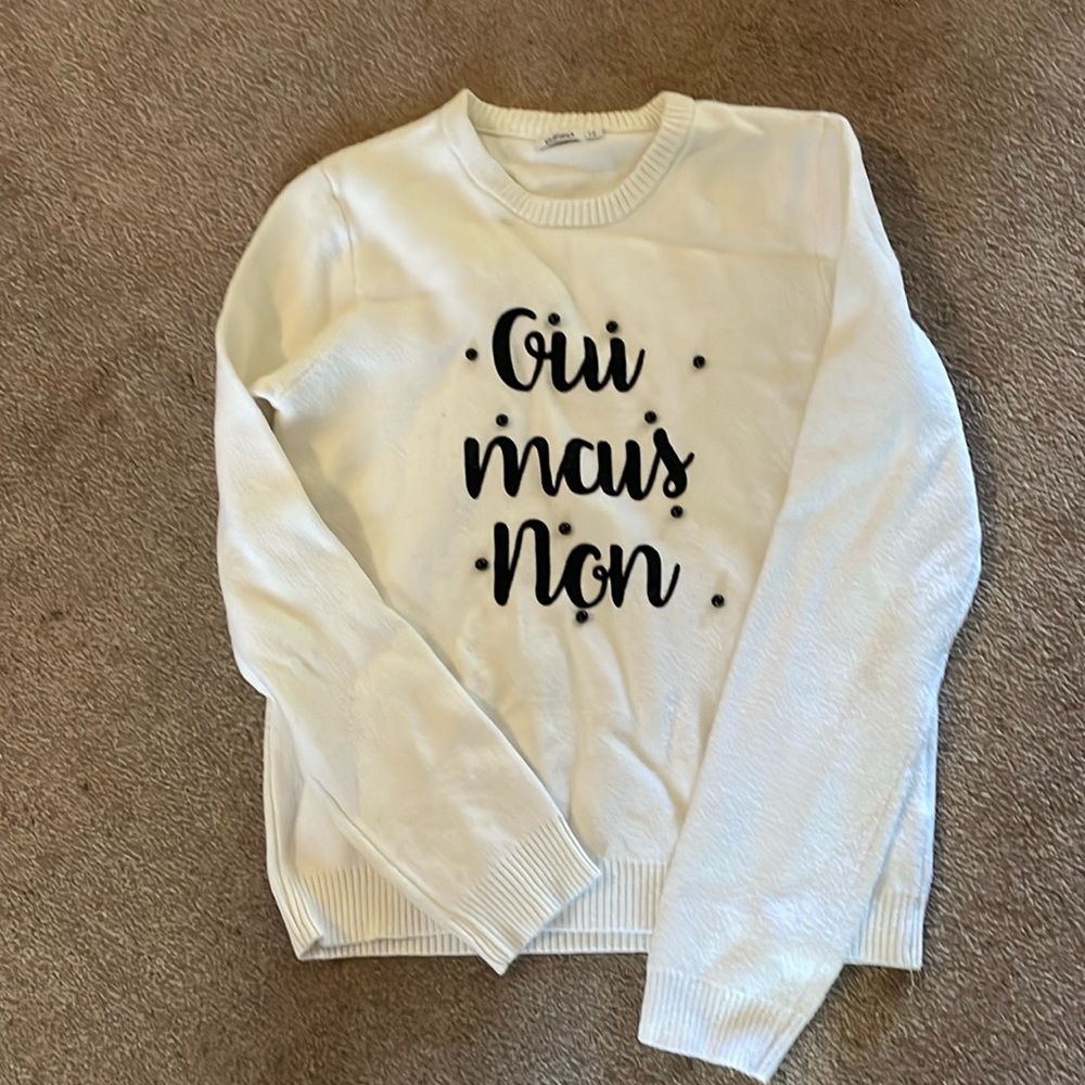 Oui mais non sweater